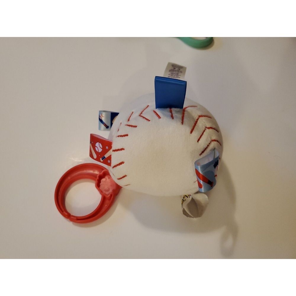 Taggies‎ Homerun Baseball Ball Baby Boy Stuffed Plush Lovie Lovey Security
